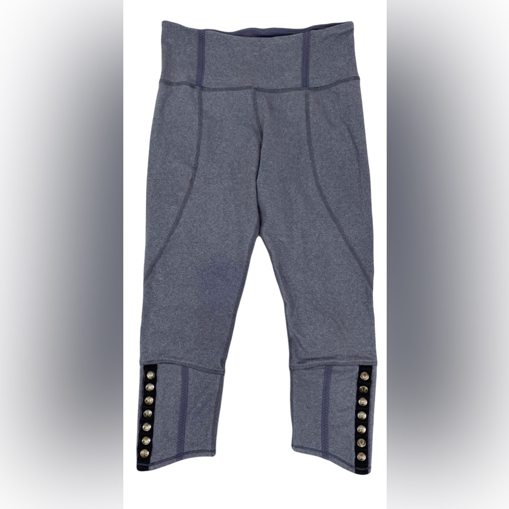 Lululemon Women’s Heather Coal Grey Snap Me Up Crop Pants 6 S 24/21